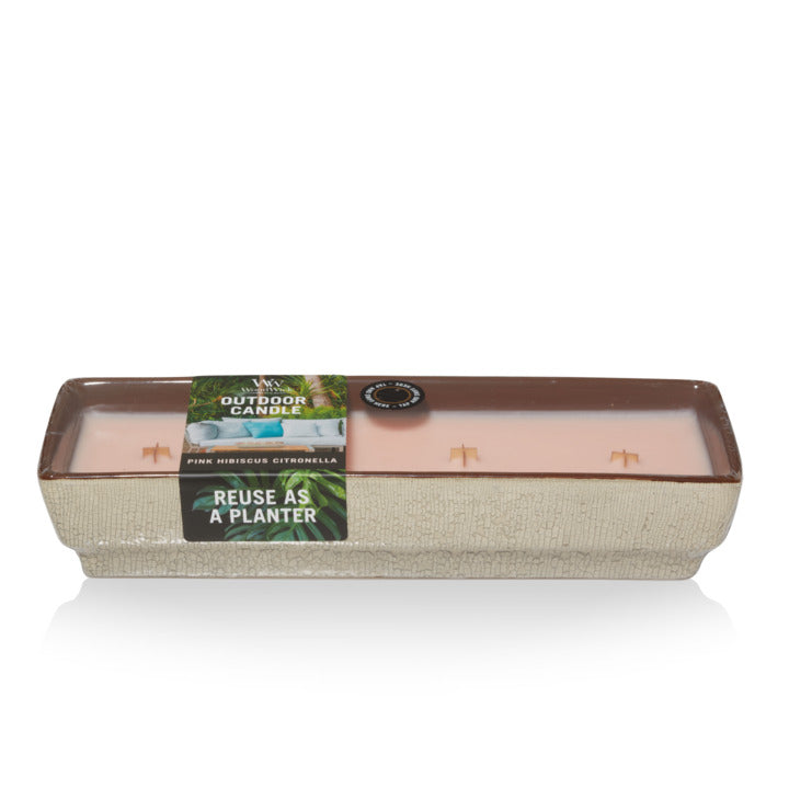 WoodWick Candle | Pink Hibiscus Citronella
