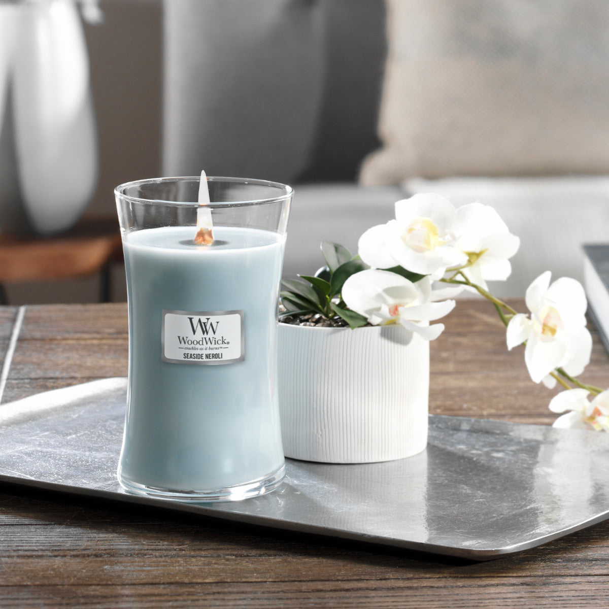 WoodWick Candle | Seaside Neroli | Large
