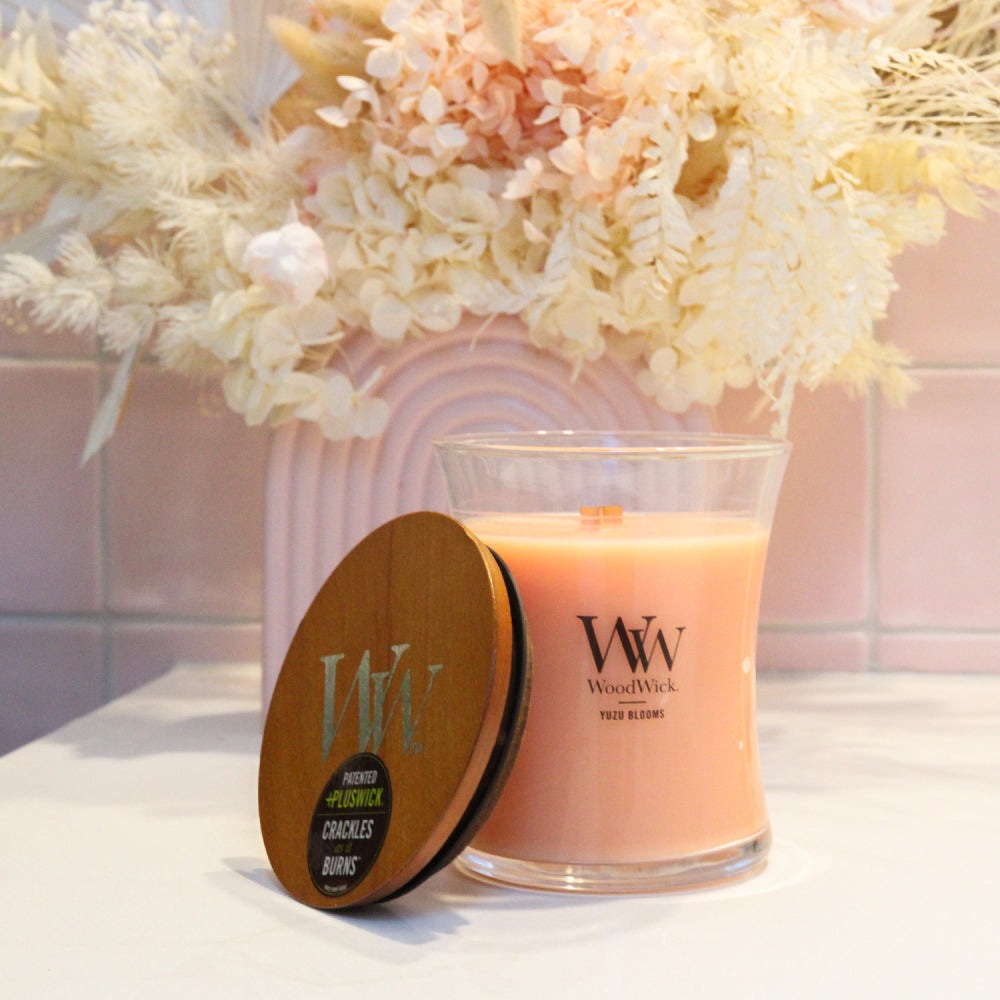 WoodWick Candle | Yuzu Blooms | Medium