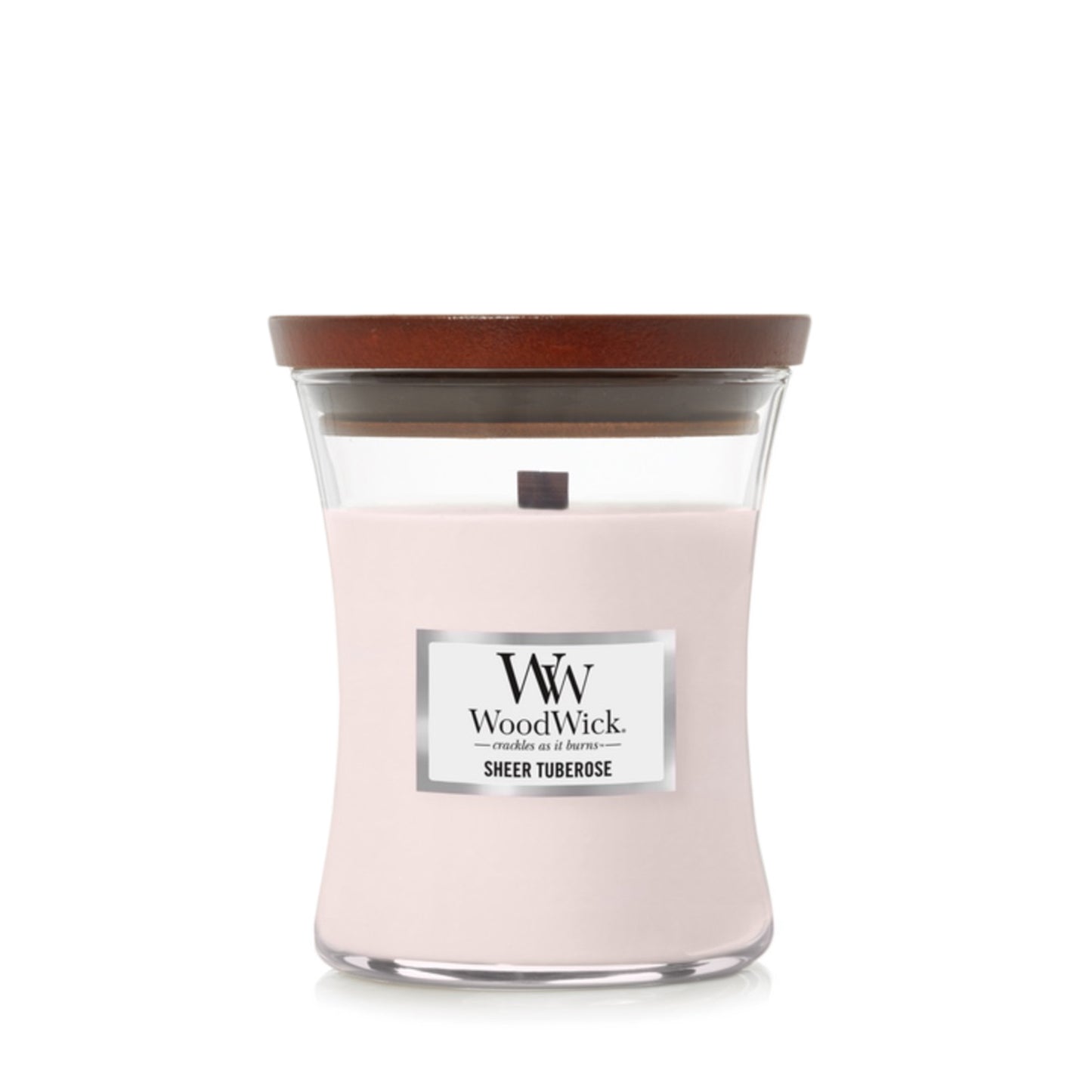 WoodWick Candle | Sheer Tuberose | Medium