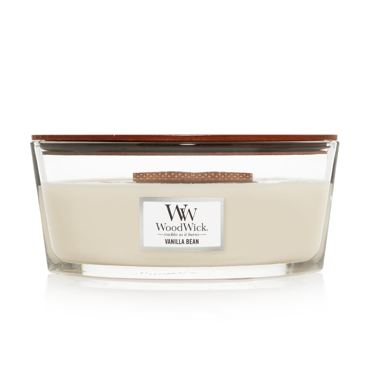 Woodwick Candle | Vanilla Bean | Ellipse