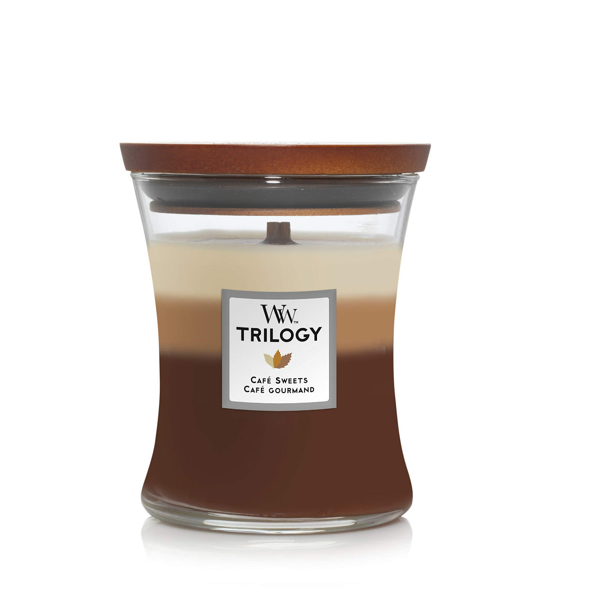 WoodWick Candle | Cafe Sweets Trilogy | Medium