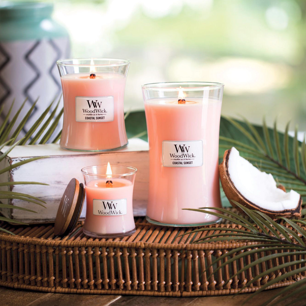 WoodWick Candle | Coastal Sunset | Large