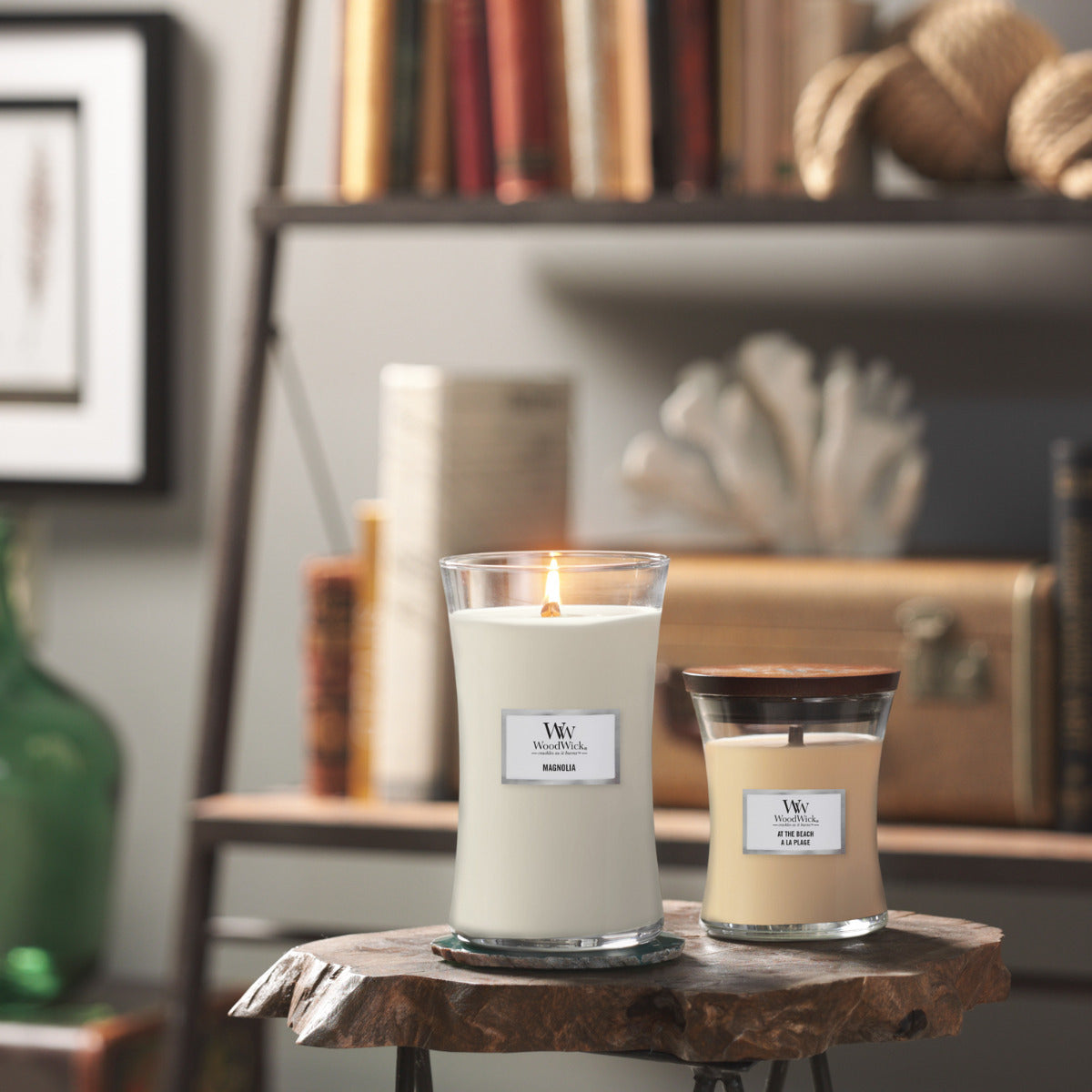 WoodWick Candle | Magnolia | Large