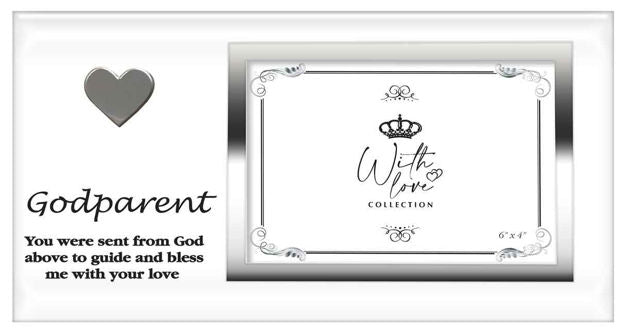 Godparent Heart Frame