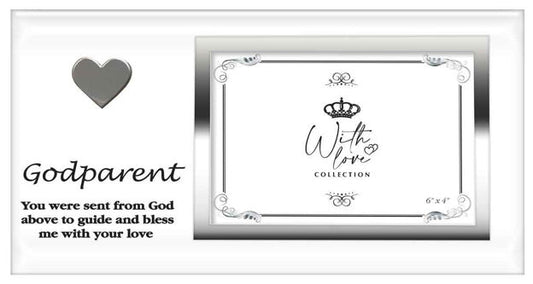 Godparent Heart Frame