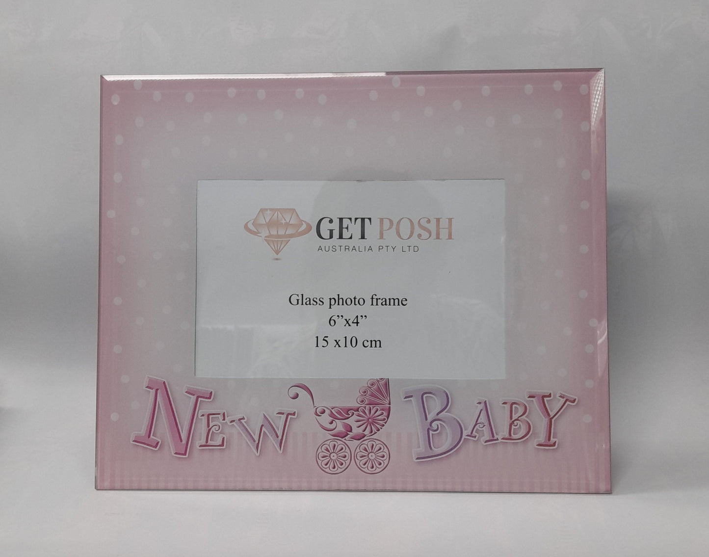 New Baby Photo Frame - Pink