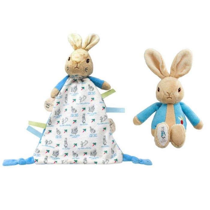 PETER RABBIT RATTLE AND COMFORTER GIFT SET