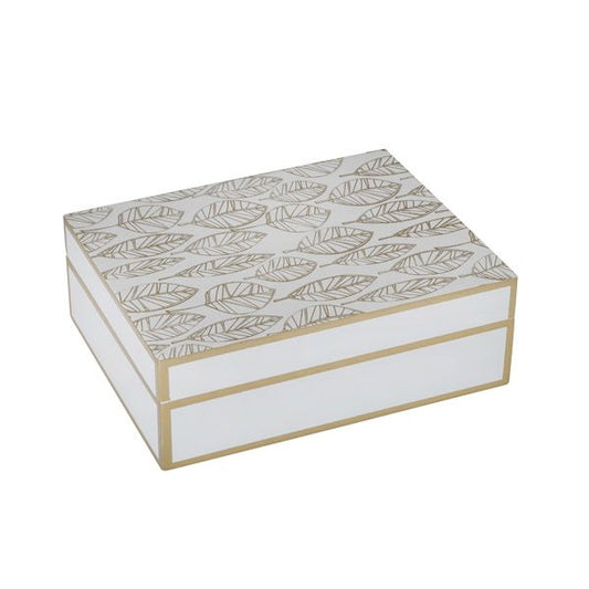 KIRABO GOLD LEAF BOX LARGE 23 x 18 x 8CM**