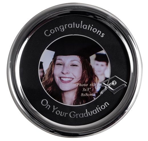 ROUND FRAME GRADUATION 3X3"