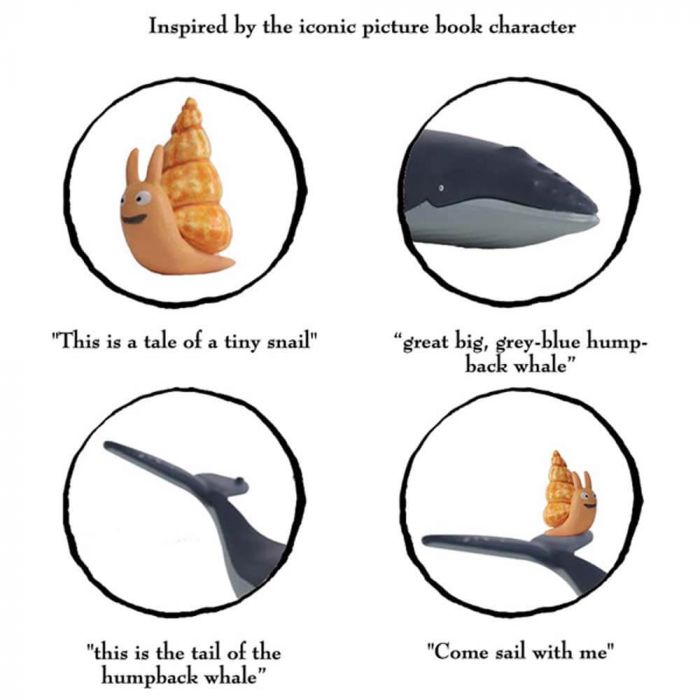 THE SNAIL AND THE WHALE TWO FIGURE PACK