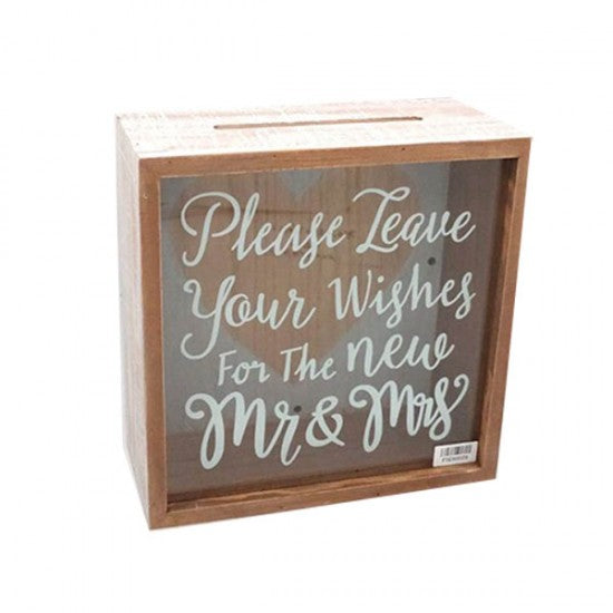 MR & MRS WISH BOX - 30CM