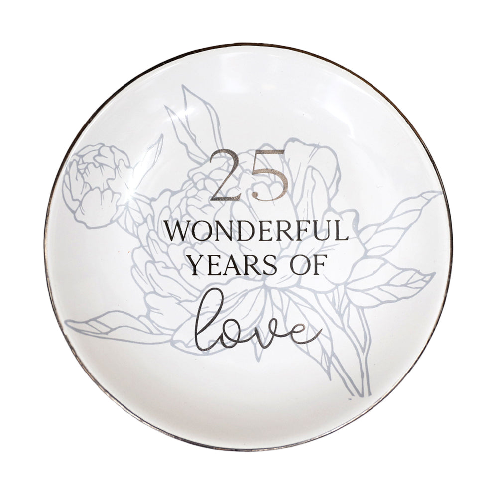 Anniversary 25 Trinket Plate