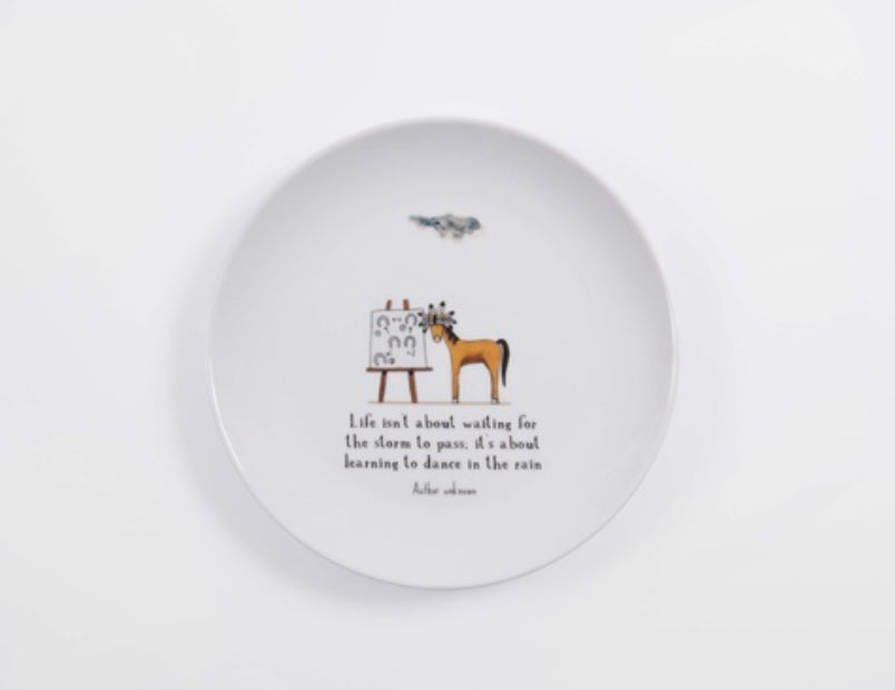Crazy Horse Rain Dance plate