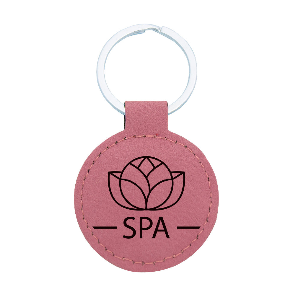 Keychain - leatherette