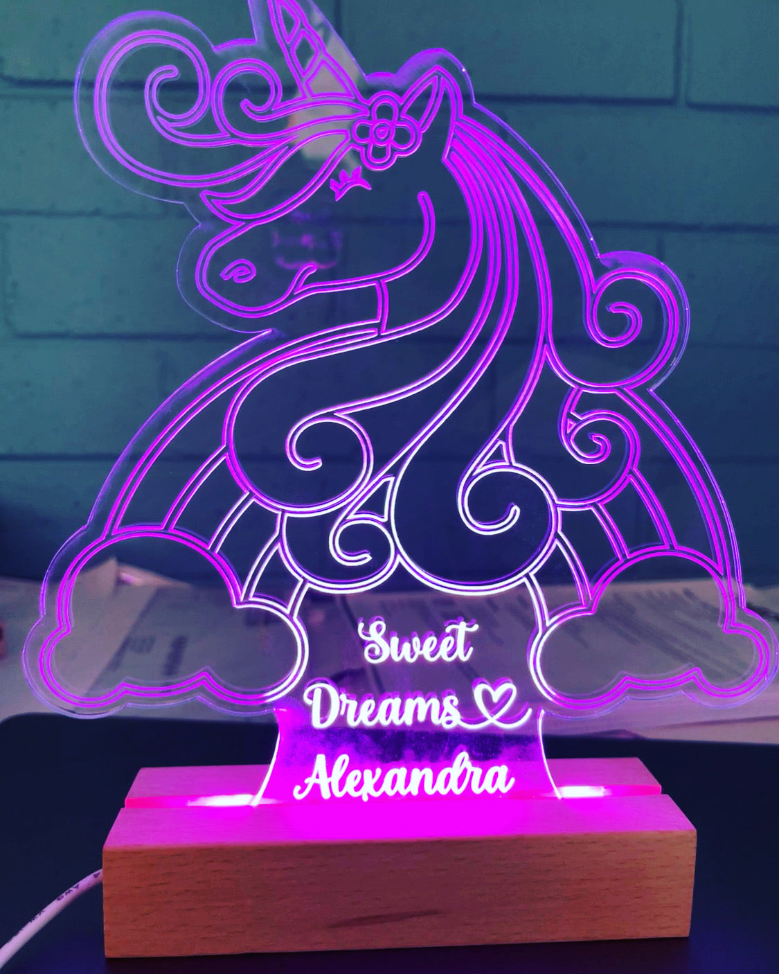 Children’s Unicorn Night light