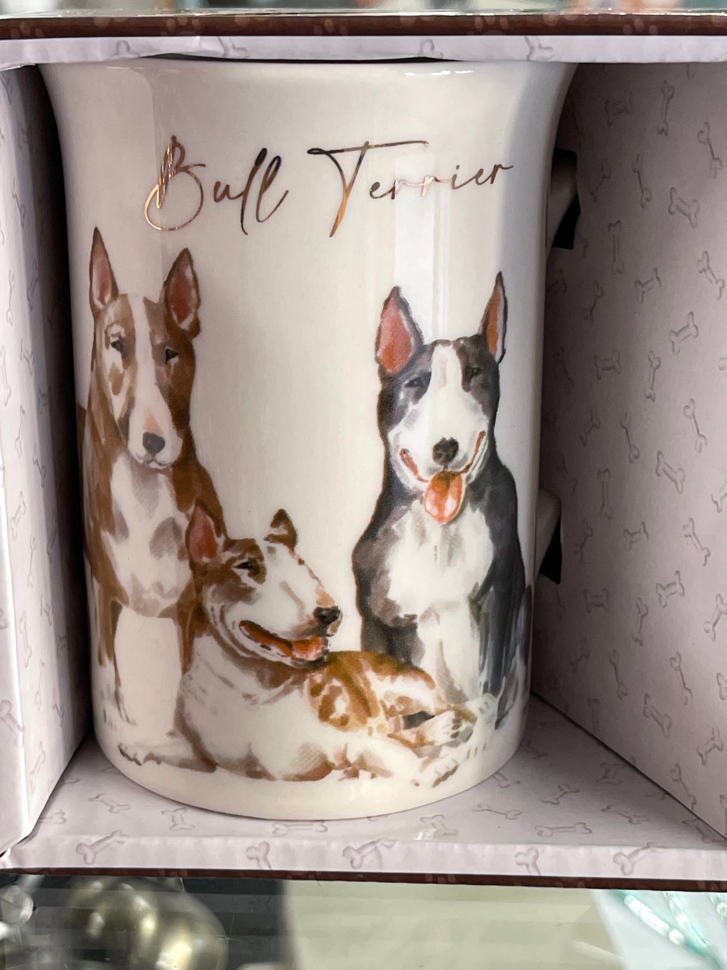 Mug Muddy Paws Bull Terrier 360ml