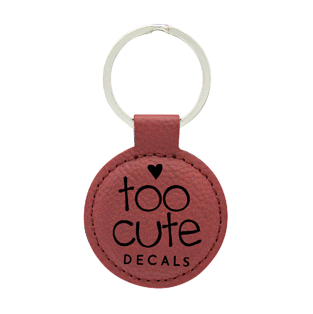 Keychain - leatherette