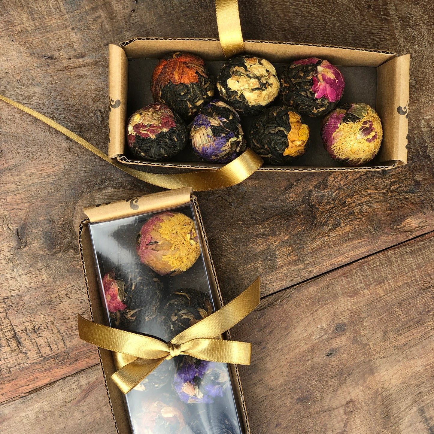 LyndalT 7 Pack of Flowering Black Pu’erh Tea
