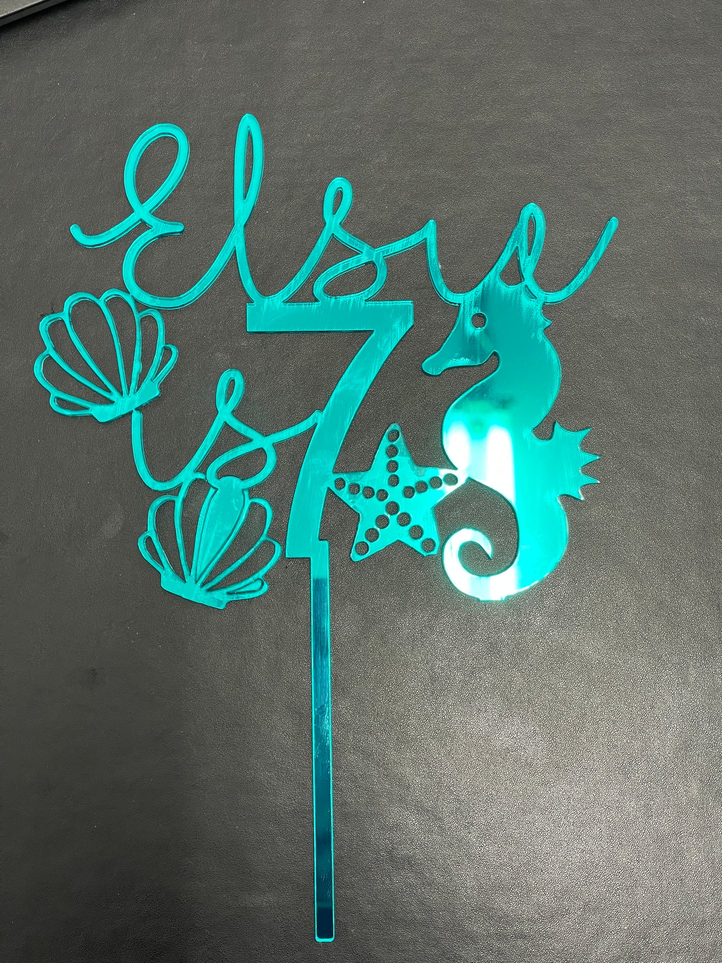 Birthday Cake topper - personalised