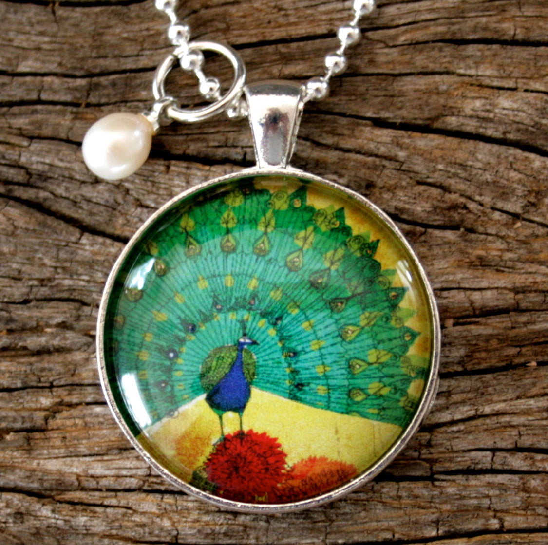Peacock Pendant