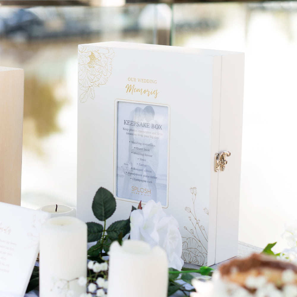 Wedding Keepsake Box