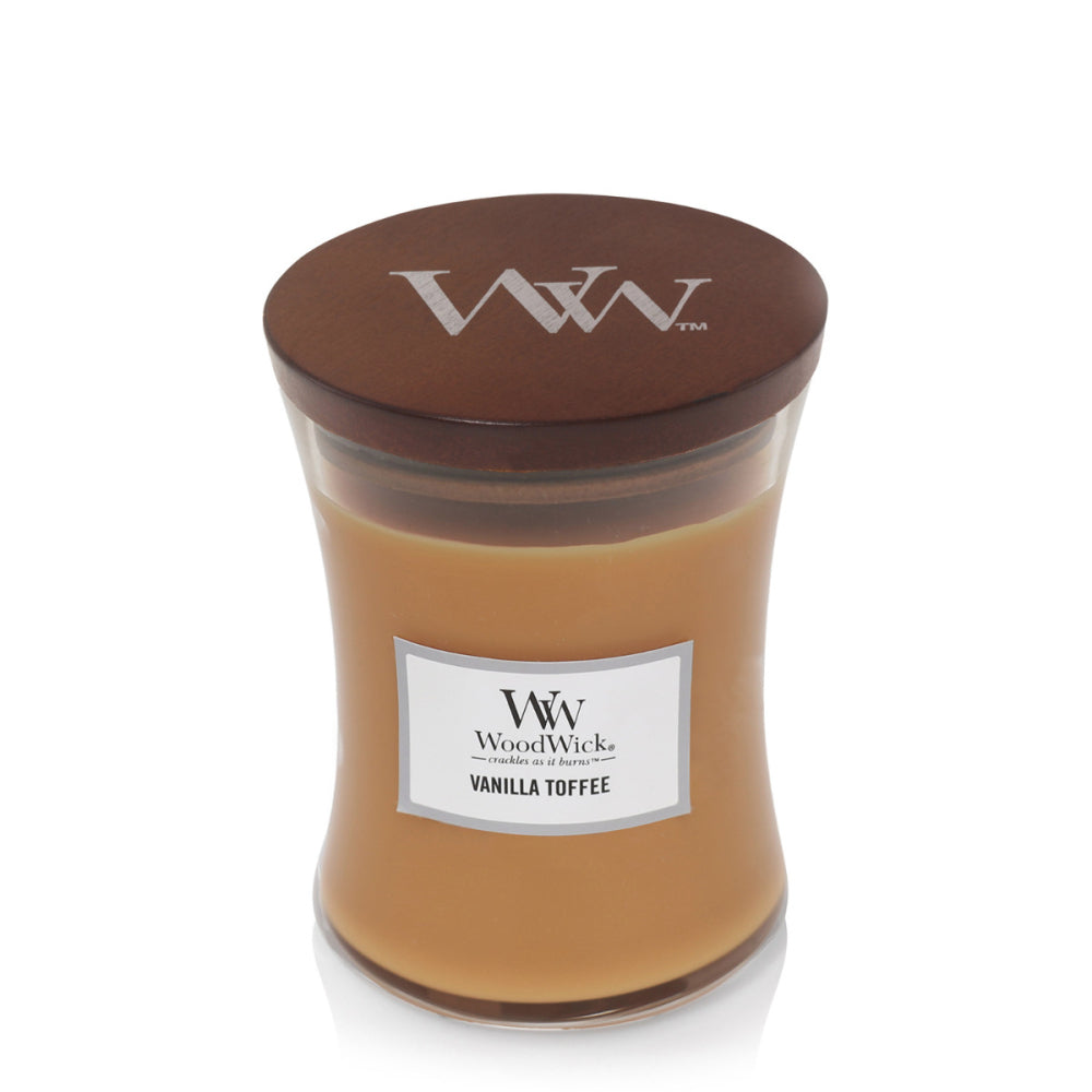 WoodWick Candle | Vanilla Toffee | Medium