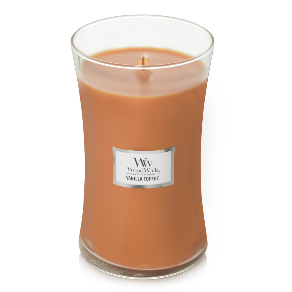 WoodWick Candle | Vanilla Toffee | Large