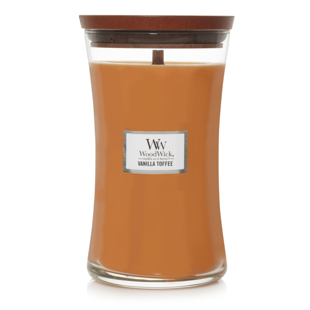 WoodWick Candle | Vanilla Toffee | Large