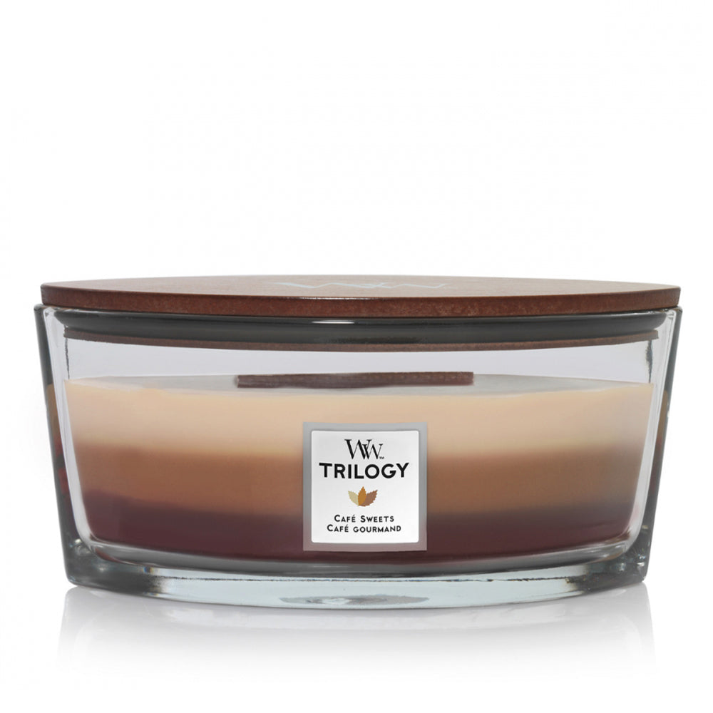 Woodwick Candle | Café Sweets Trilogy | Ellipse
