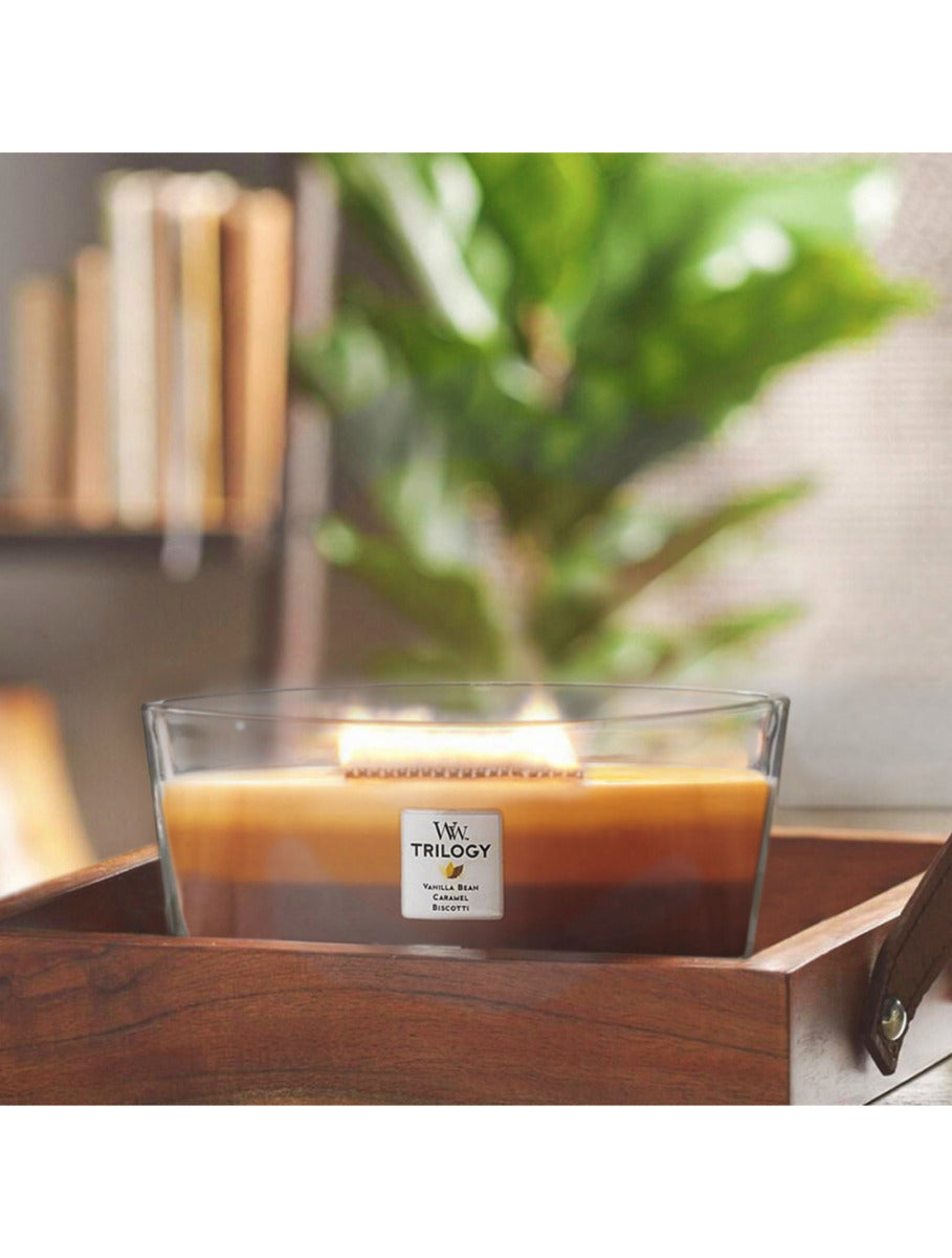 Woodwick Candle | Café Sweets Trilogy | Ellipse