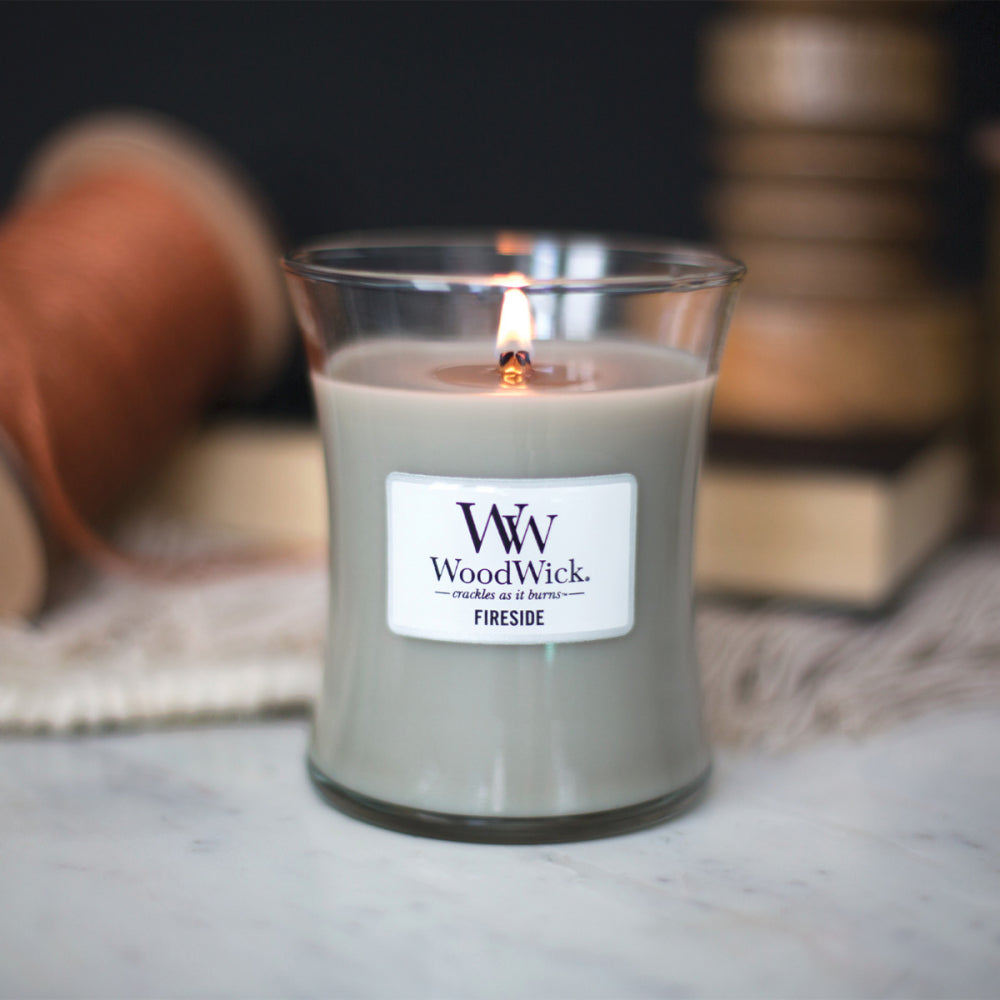 WoodWick Candle | Fireside | Medium