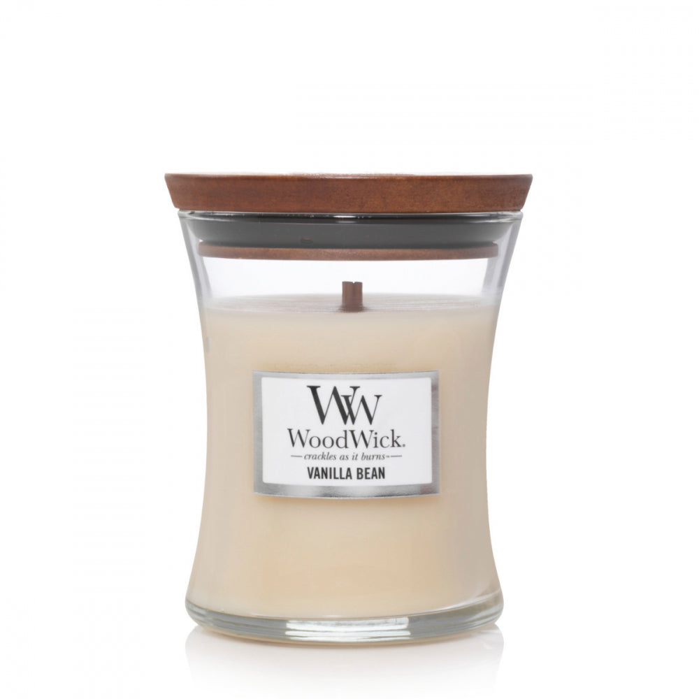 WoodWick Candle | Vanilla Bean | Medium