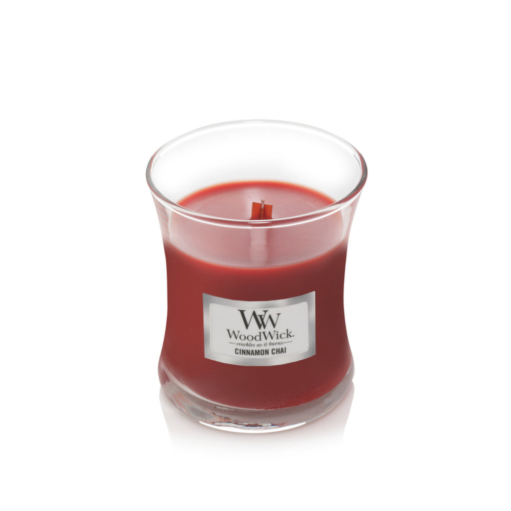 WoodWick Candle | Cinnamon Chai | Mini