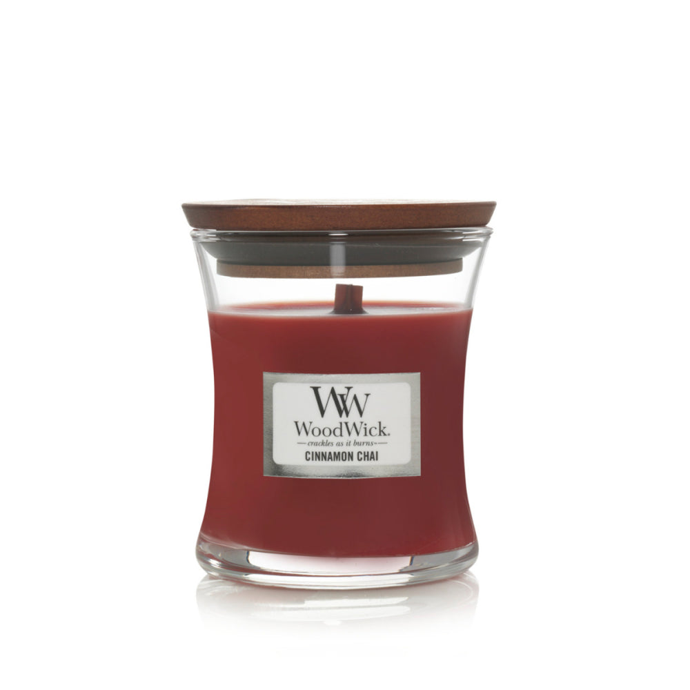 WoodWick Candle | Cinnamon Chai | Mini