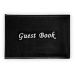 Guest Book -  with Silver Writing