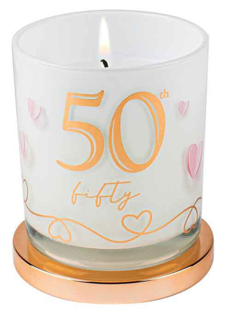 Birthday Candle - 50th