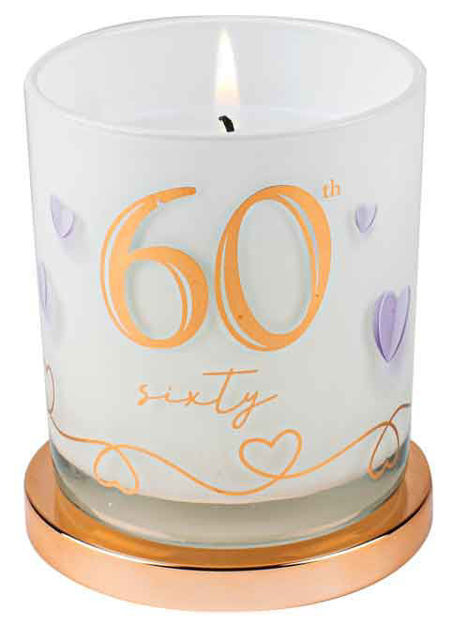 Birthday Candle - 60th