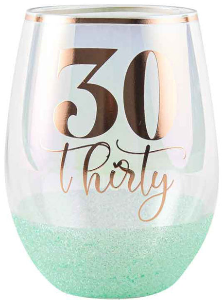 30 GLITTER STEMLESS GREEN - 600ml