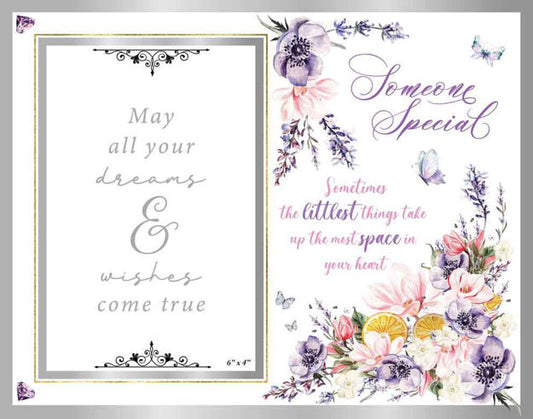 SOMEONE SPECIAL INSPIRATIONAL GLASS PHOTO FRAME