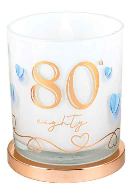 Birthday Candle - 80th