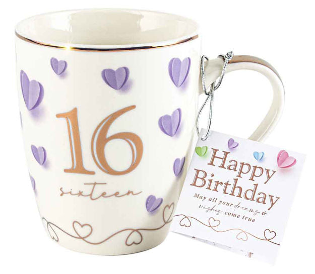 Sweet Heart Mug - 16th Birthday