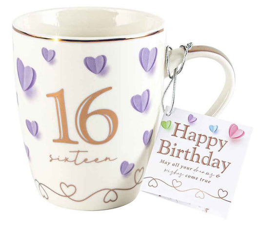 Sweet Heart Mug - 16th Birthday