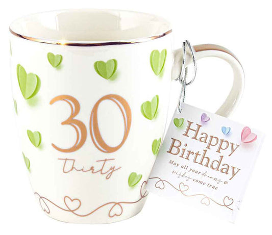 Sweet Heart Mug - 30th Birthday