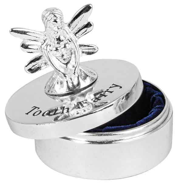 TOOTH FAIRY - SILVER PLATE TOOTH BOX – Dazzled - Trophies and Gifts ...