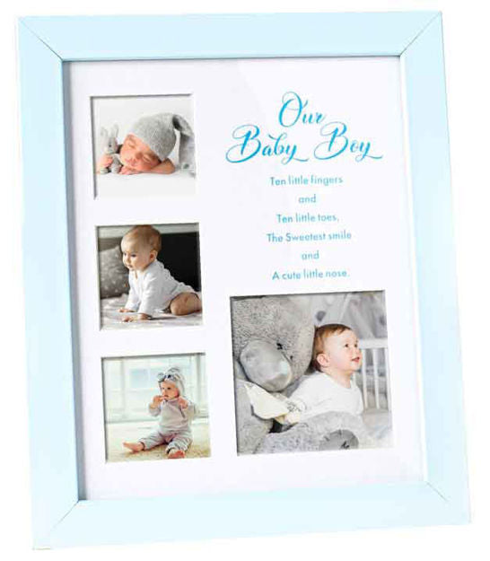 Blue Baby Boy Composite Frame