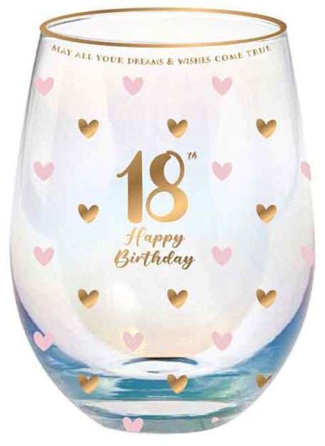 SWEET HEART STEMLESS GLASS - 600ML