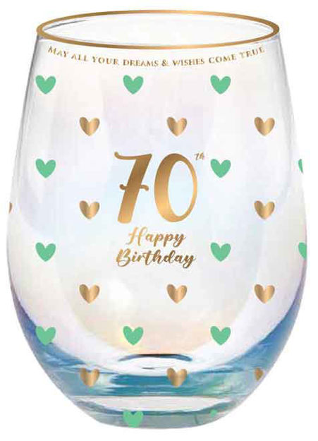 SWEET HEART STEMLESS GLASS - 600ML