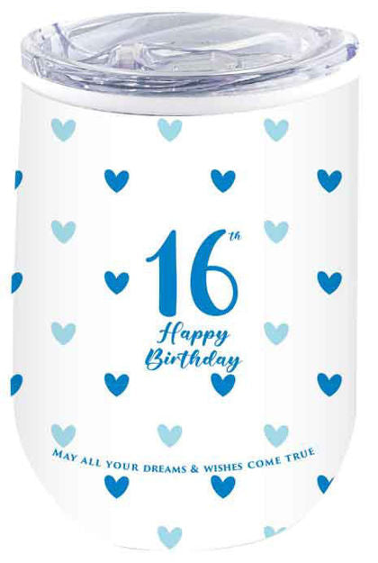 16th Birthday Sweet Heart Double Walled Thermos