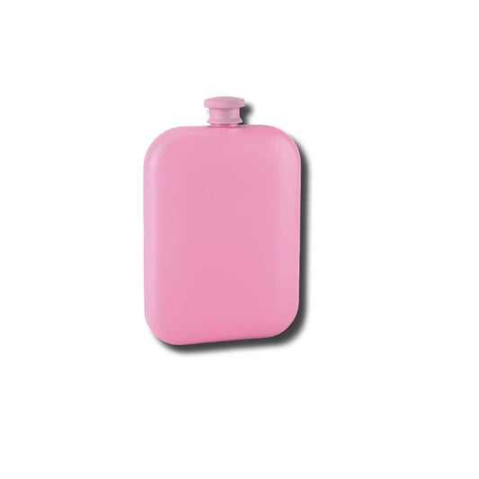 Pink Matte Hipflask